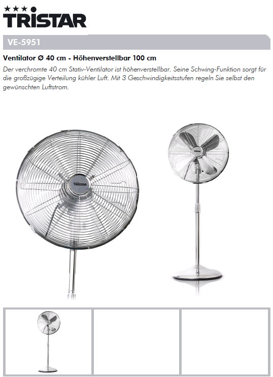 Ventilator 100 cm – Klimaanlage und Heizung